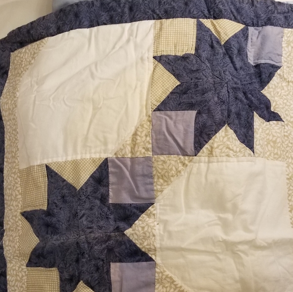 Patchwork Pillow cover Sham Standard Stars - Picture 3 of 3